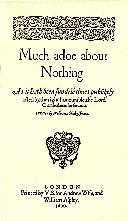 Much Ado About Nothing : [poster]. - TWU Archives