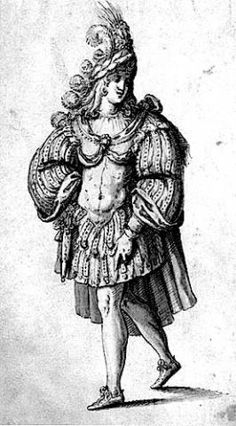 Masque Costume for a Knight