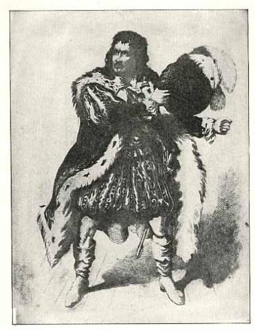 Junius Brutus Booth (1796-1852) as Richard III