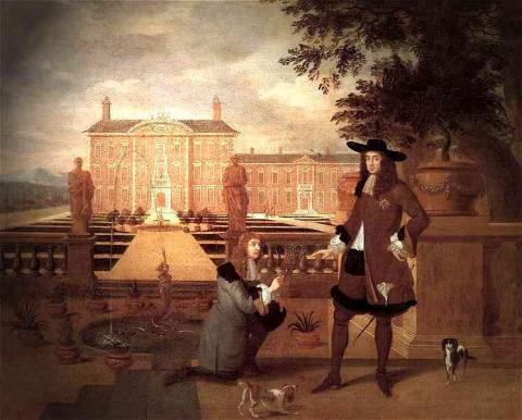 Royal Gardener John Rose and King Charles II (1675)