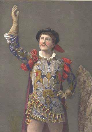 Romeo and Juliet: William Terriss (18?? - 1897) as Romeo