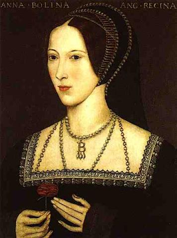 Anne Boleyn about 1534: King Henry VIII.