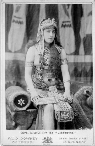 Antony and Cleopatra, Lillie Langtry as Cleopatra, Circa 1890