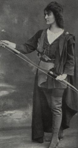 As You Like It, Nora Lancaster as Rosalind, 1909