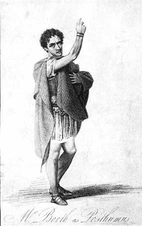 Cymbeline, Edwin Booth as Posthumus, 19th Century 