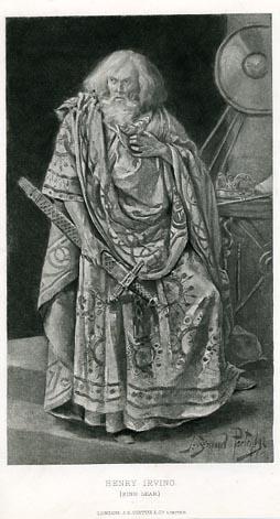 King Lear, Henry Irving as Lear