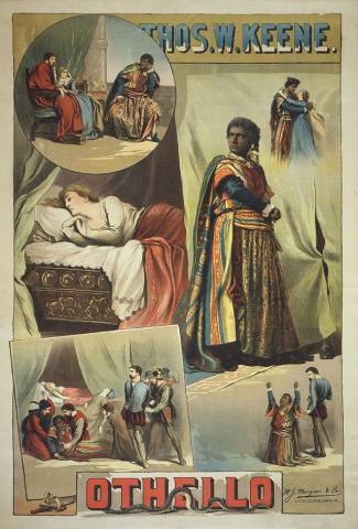 Othello Poster: Thomas Keene (1840-1898) as Othello