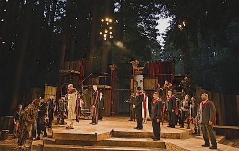 Shakespeare Santa Cruz, 2009: Julius Caesar in the open air, I.i.12.