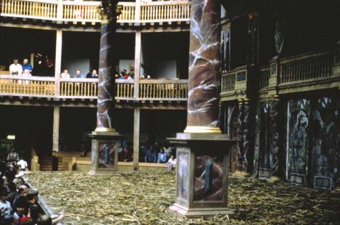 Shakespeare's Globe Theatre, E7 View from Audience Right Lower Gallery, 1997