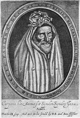 John Donne in his shroud