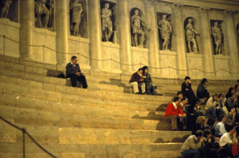 The Auditorium of the Indoor Teatro Olympico in Vicenza