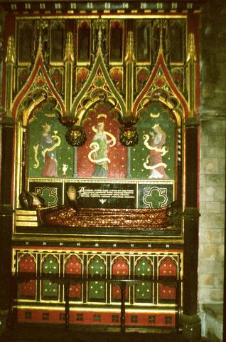 The Tomb of Gower in Southwark Cathedral