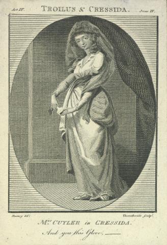 Troilus and Cressida: Mrs. Margaret Cuyler (1758-1814) as Cressida