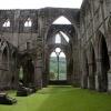 Inside Tintern Abbey, founded 1136