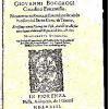 Boccaccio's Decameron: An Early Printed Copy