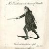 Hamlet, John Henderson as Hamlet, Drury Lane Theatre, 1779