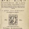 The Fourteenth Volume of the Plays of Lope de Vega