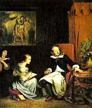 Milton Dictating Paradise Lost to his Daughters