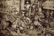 Pieter Bruegel the Elder - The Alchemist