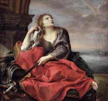 Andrea Sacchi (1599 - 1661): "The Death of Queen Dido" (early 17th century)