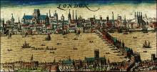 John Speed's View of London, 1611