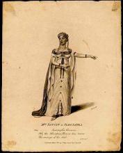 Antony and Cleopatra, Mrs. Faucit as Cleopatra, 1814