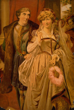 Much Ado About Nothing, Ellen Terry and Henry Irving as Beatrice and Benedick, 1870