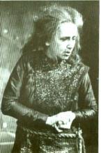 Richard III, Peggy Ashcroft as Queen Margaret, Royal Shakespeare Company, 1963